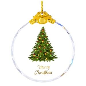 Merry Christmas Tree Ornament NEW IN GIFT BOX